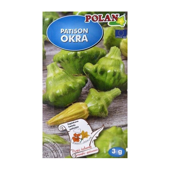 Patisoni Okra, zaļi 3g*