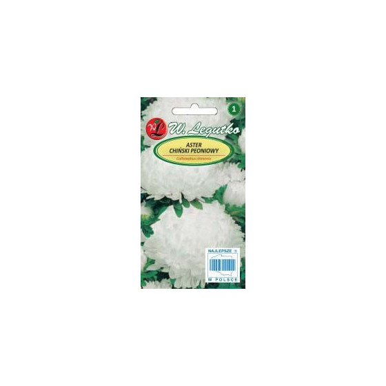 Asteres ķīnas peoniju white 1g