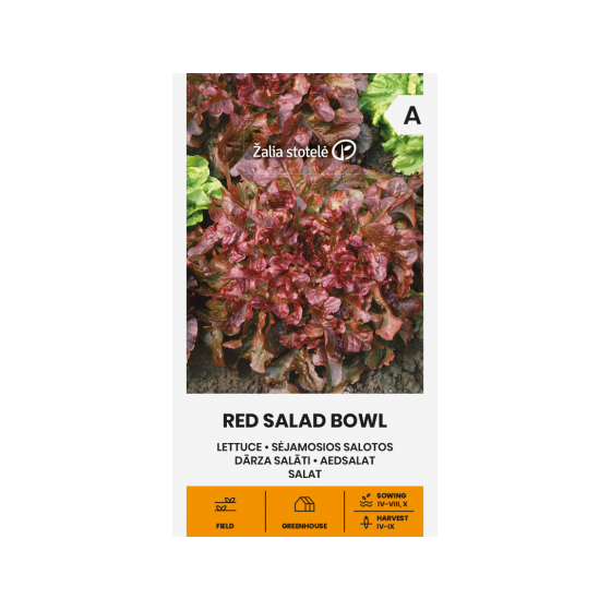 Salāti lapu RED SALAD BOWL 1g