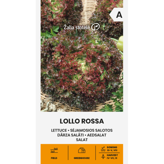 Salāti lapu  LOLLO ROSSA 1g