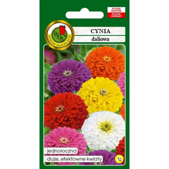 Cinnijas dāliju Mix 1g