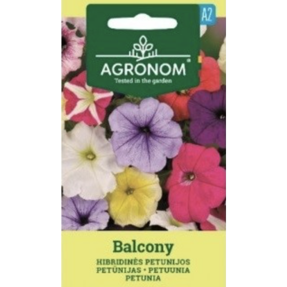 Petūnijas Balcony mix.