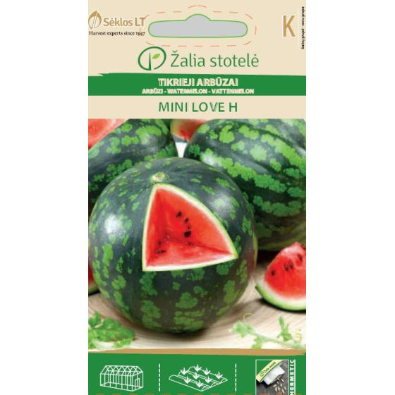 Arbūzi Mini LOVE H (5 sēklas)