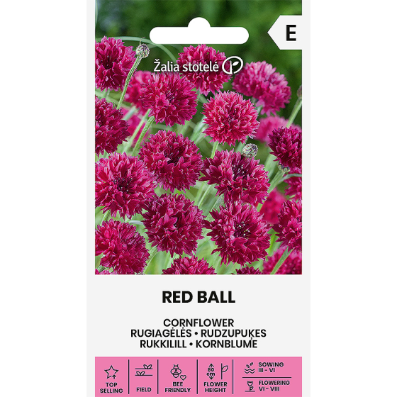 Rudzupuķes Red Ball 0.5g