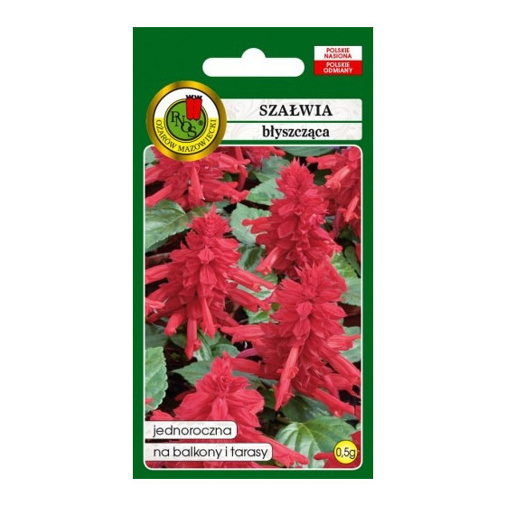 Salvija spilgtā sarkana 0.5g