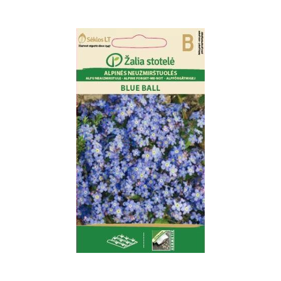 Neaizmirstules alpu BLUE BALL