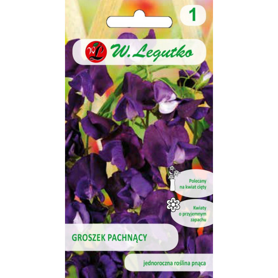 Puķuzirņi Cherry-violet 3g L