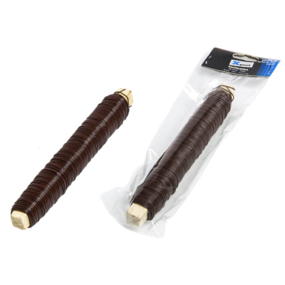 Stieple 0,52mm 60m brūna