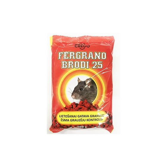 Peļu, žurku inde FERGRANO...