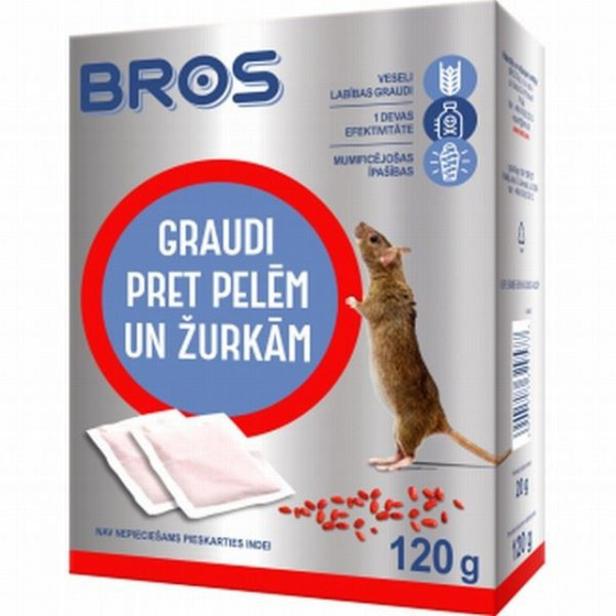 BROS Granulas pret pelēm un...