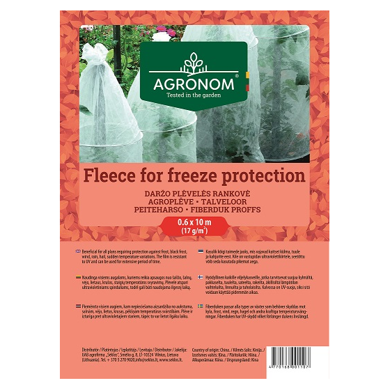 Agroplēve tomātiem 0.6x10m 17g