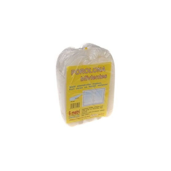 Porolona Blīvlente 2x3 cm,...