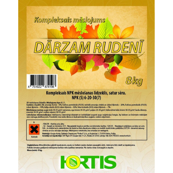 Hortis mēslojums dārzam...