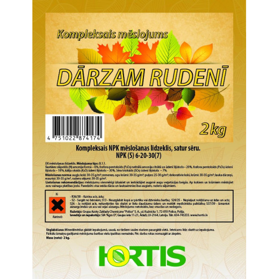 Hortis mēslojums dārzam...