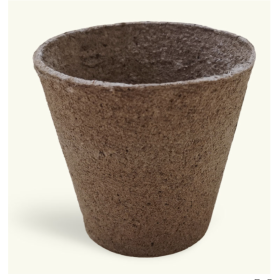 Kūdras pods apaļš 11x10cm