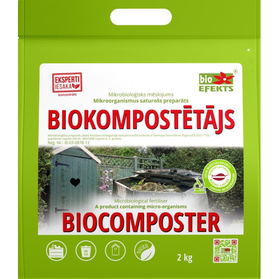 Biokompostētājs 2 kg,...