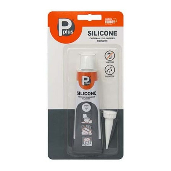 Silikons balts, P-plus,...