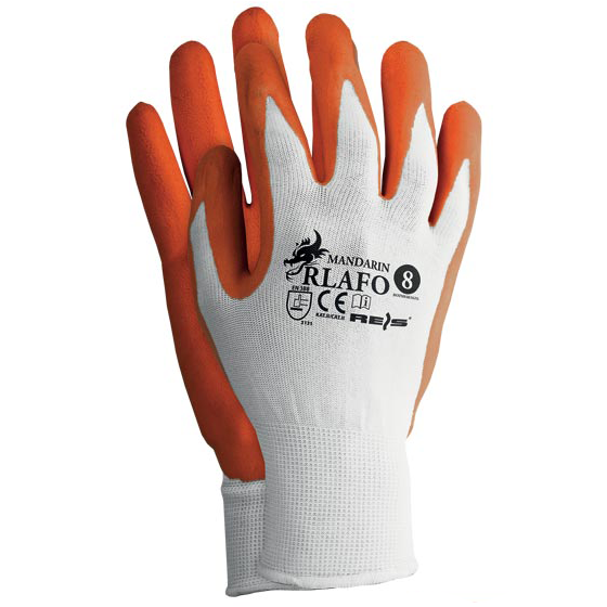 Cimdi neilona ar putota...