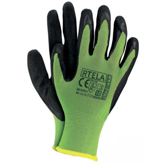 Cimdi polistera ar lateksa...