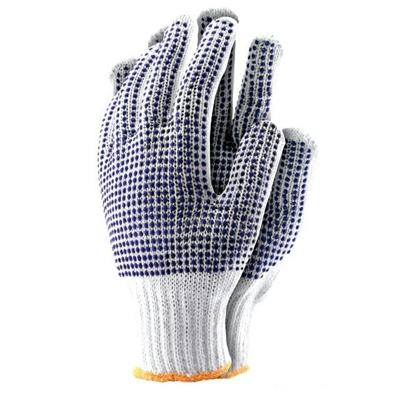 Cimdi adīti ar punktiem...