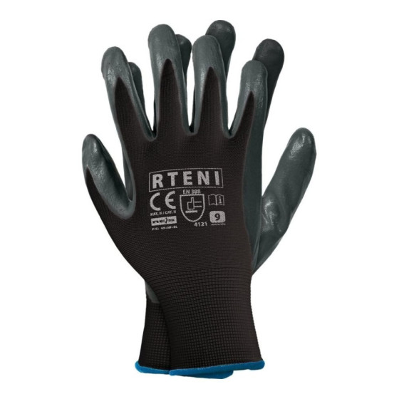 Cimdi poliestera ar nitrila...