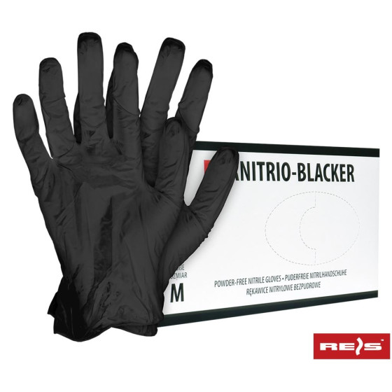 Cimdi nitrila XL izm melni...