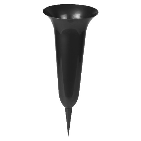 Kapu vāze 3 melna 40cm