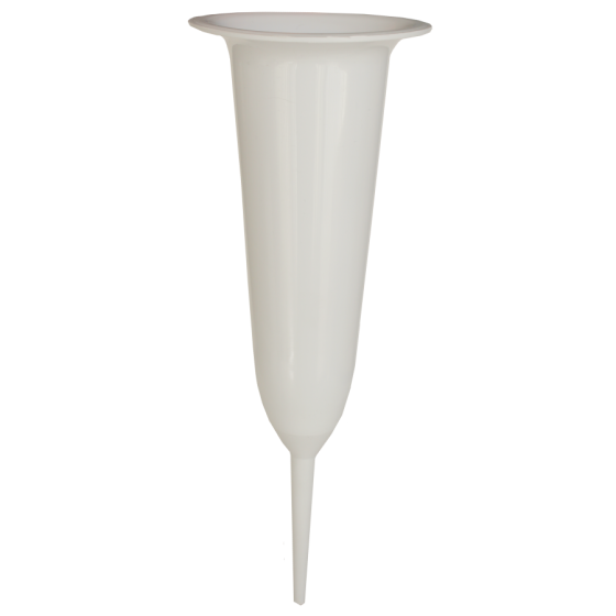 Kapu vāze 1 balta 28.5cm