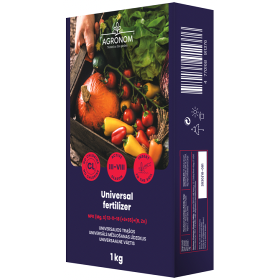 Mēslojums universāls 1kg AGR
