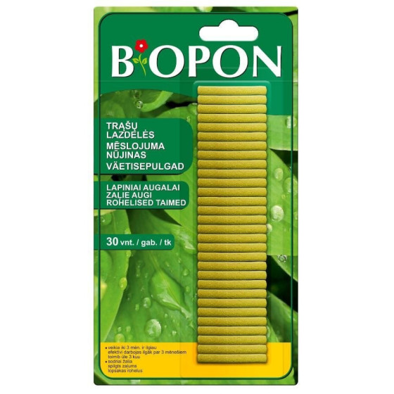 Biopon mēsl.stienīši...