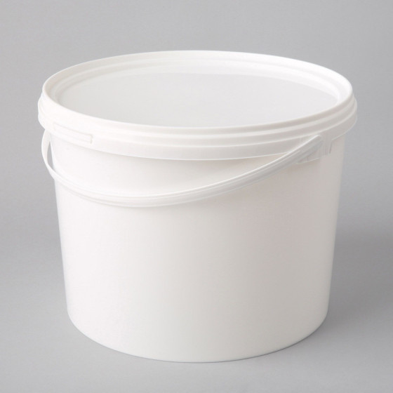 Spainis 10L balts ar vāku PP