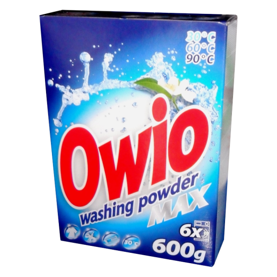 Veļas pulveris OWIO Blue 600g